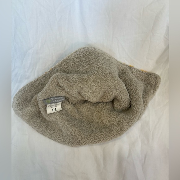 Blankets & Beyond Hippo Lovey Baby Security Blanket 13x11” - Picture 5 of 5